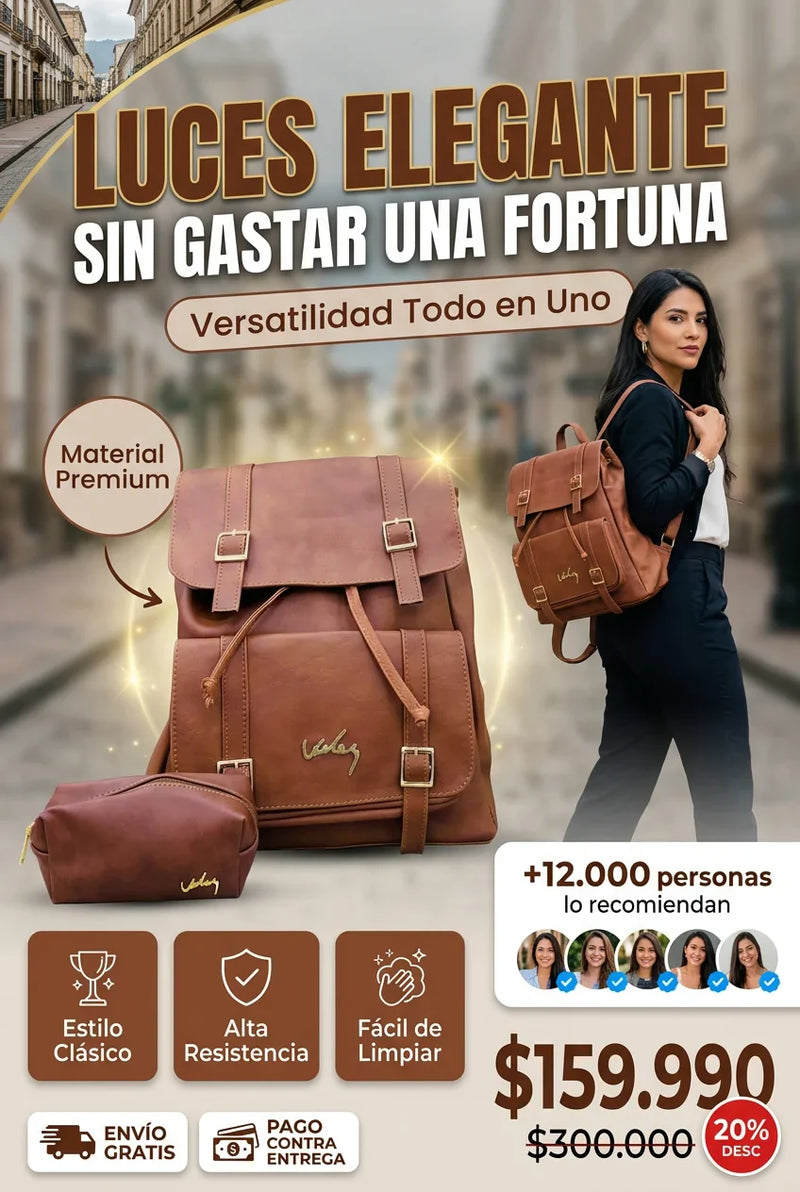 combo morral sahara cosmetiquera vz